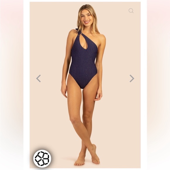 NWT TRINA TURK ADELINE
ASYMMETRICAL MAILLOT - Picture 4 of 10